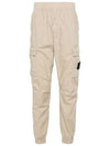 Stretch Cotton Tela Paracadute Cargo Straight Pants Sand - STONE ISLAND - BALAAN 2