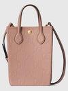 GG Strap Super Mini Bag Rose Beige Leather 790133AAC1Q5820 - GUCCI - BALAAN 2