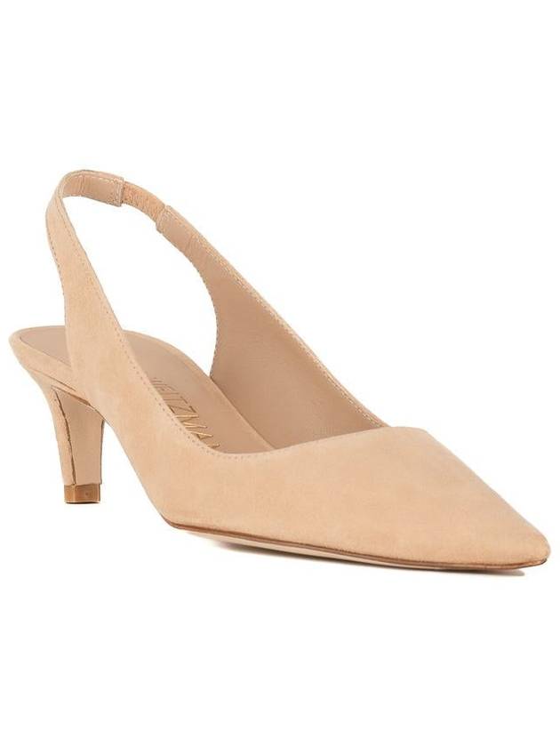 Stuart Weitzman Stuart 50 Slingback Pump Beige - STUART WEITZMAN - BALAAN 3