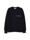 Logo Tape Detail Sweatshirt Black - ALEXANDER MCQUEEN - BALAAN 1