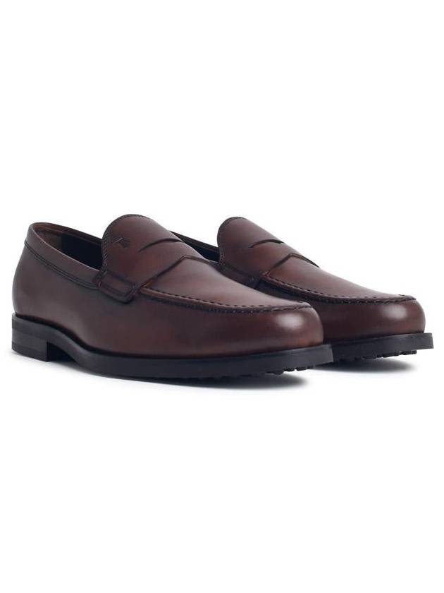 Men's Penny Loafer Vintage Brown - TOD'S - BALAAN 3