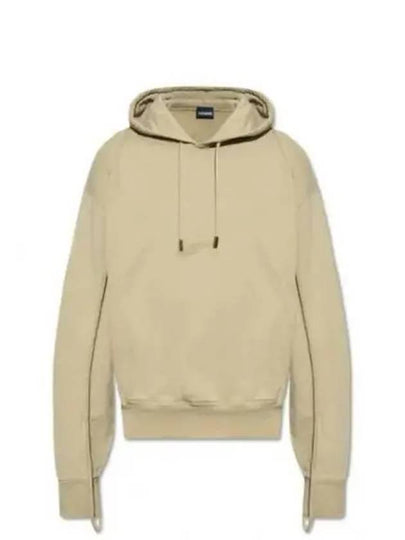 Le Camargue Clay Logo Hoodie Beige - JACQUEMUS - BALAAN 2