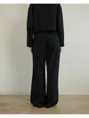 DOUBLE PLEATED WIDE PANTS_BLACK - UNMUTE - BALAAN 2