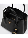 Double Saffiano leather mini bag - PRADA - BALAAN 5