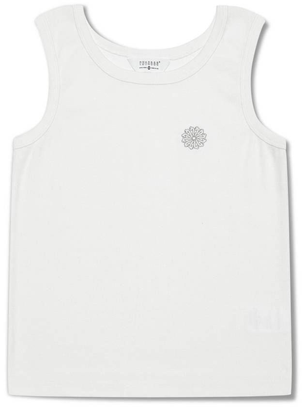 333 Logo Tank Top White - PHOS333 - BALAAN 1