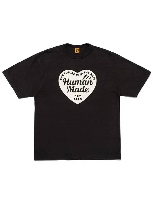 Graphic short sleeve t shirt black HM28TE007 - HUMAN MADE - BALAAN 2