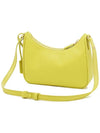 Re-Edition Saffiano Leather Mini Bag Yellow - PRADA - BALAAN 4