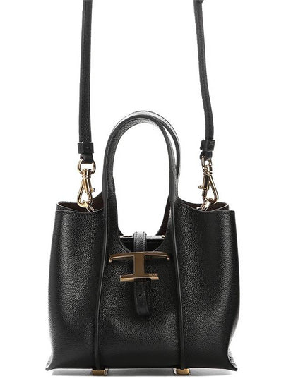 T Timeless Micro Tote Bag Black - TOD'S - BALAAN 2