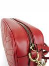 GG Marmont Matelasse Small Chain Shoulder Bag Hibiscus Red - GUCCI - BALAAN 8