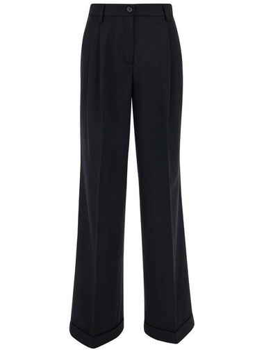 Black Tailored Pants In Fabric Woman - PINKO - BALAAN 1