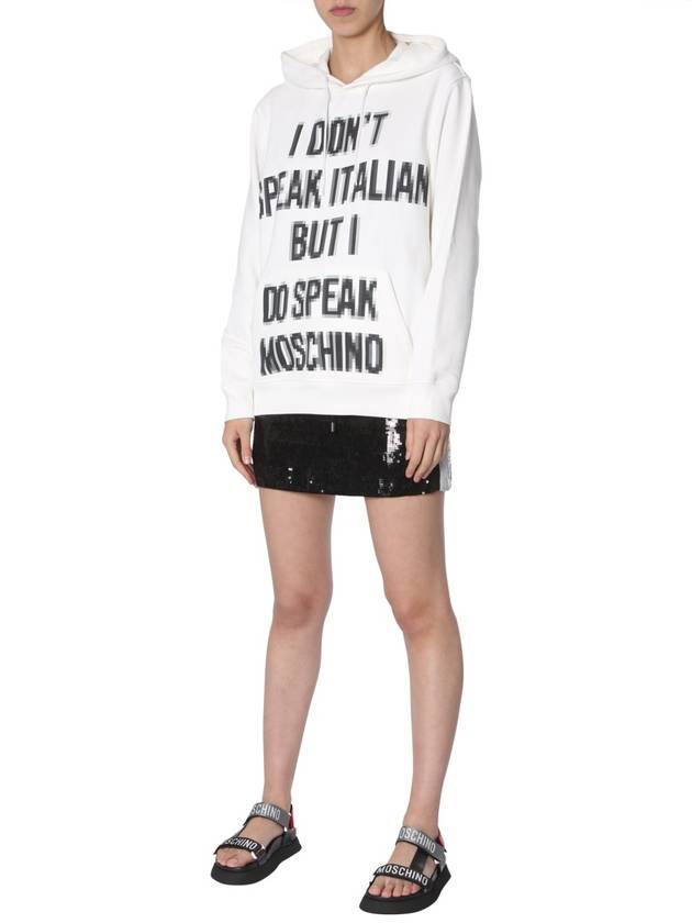 HOODED SWEATSHIRT - MOSCHINO - BALAAN 2