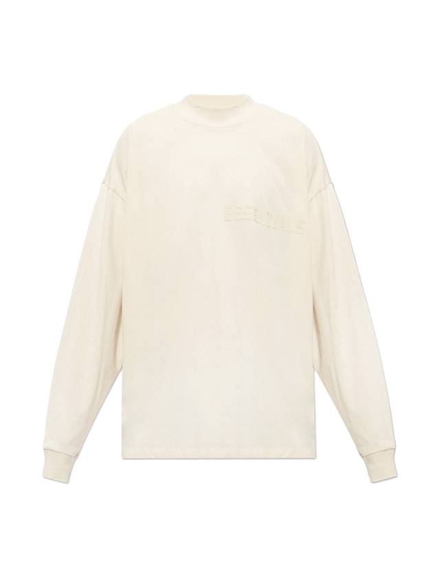 23SS Mock Neck Egg Shell Long Sleeve 125SU222010F - FEAR OF GOD ESSENTIALS - BALAAN 1