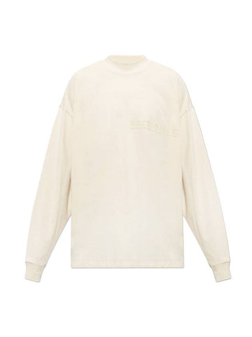 23SS Mock Neck Egg Shell Long Sleeve 125SU222010F - FEAR OF GOD ESSENTIALS - BALAAN 1