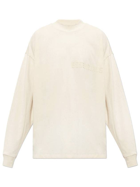 23SS Mock Neck Egg Shell Long Sleeve 125SU222010F - FEAR OF GOD ESSENTIALS - BALAAN 1