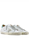 Superstar Low Top Sneakers Green White - GOLDEN GOOSE - BALAAN 4