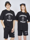 Hip Bear Short Sleeve T-Shirt Black - COMMONZ - BALAAN 3