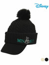 Women s Fur Bloch Wool Knit Cap DO4LACR30 - DISNEY GOLF - BALAAN 2