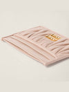 Materasse card wallet powder pink - MIU MIU - BALAAN 2