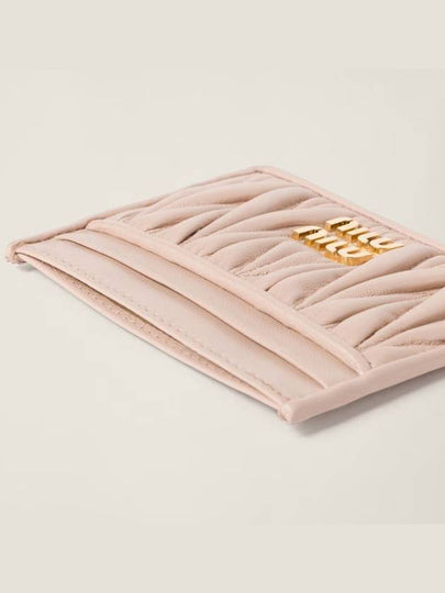 Materasse card wallet powder pink - MIU MIU - BALAAN 2