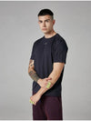 Punching Block Crew Short Sleeve T-Shirt Dark Navy - ATHPLATFORM - BALAAN 2