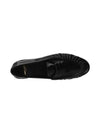 Le Signature Cassandre Logo Plaque Lamb Skin Loafer Black - SAINT LAURENT - BALAAN 4