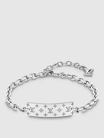 Monogram Bold Bracelet Silver - LOUIS VUITTON - BALAAN 2