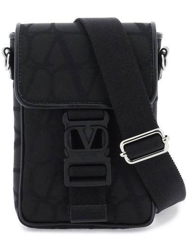 black iconographe mini crossbody bag - VALENTINO - BALAAN 1