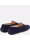 Gommino Suede Driving Shoes Blue - TOD'S - BALAAN 4