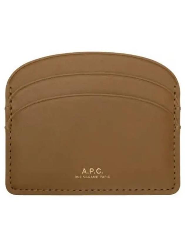 Demi Lune Card Wallet Beige - A.P.C. - BALAAN 2