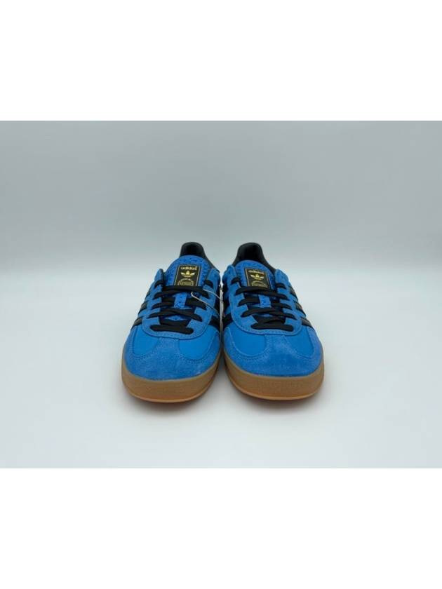 Gazelle Indoor Nylon Low Top Sneakers Bright Blue - ADIDAS - BALAAN 3