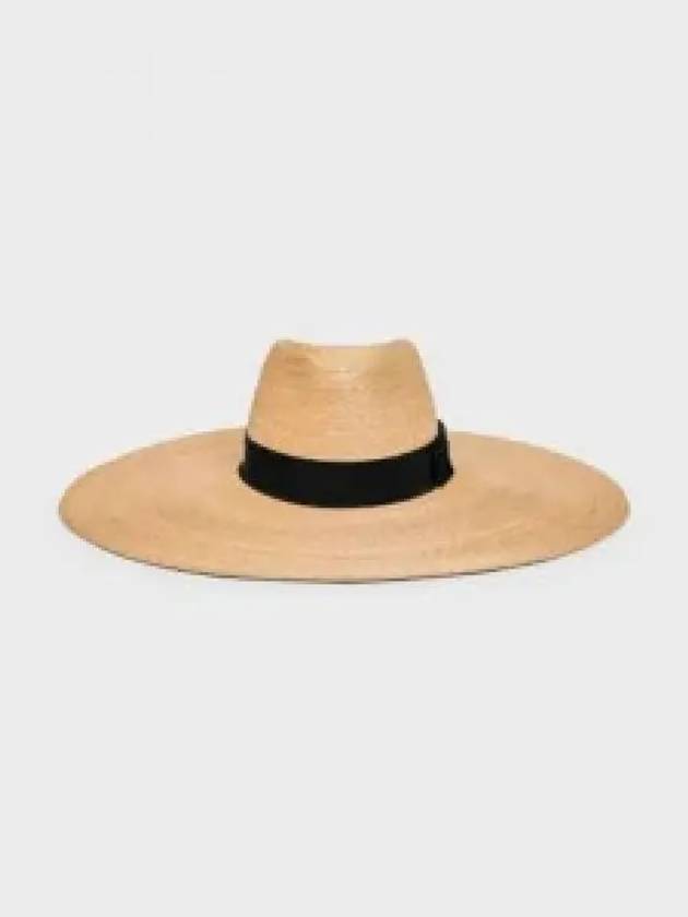 Triomphe Wide-Brimmed Hat Natural Black - CELINE - BALAAN 2