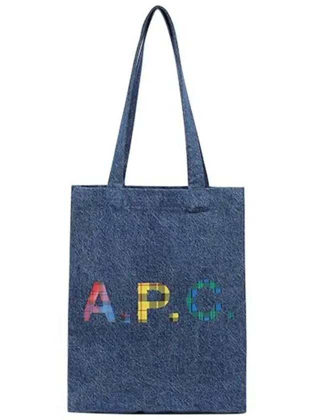 Lou Tote Bag Blue - A.P.C. - BALAAN 5