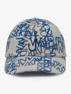 Baseball Cap Black Offwhite Blue AC0198 FA0136 613 - JW ANDERSON - BALAAN 2