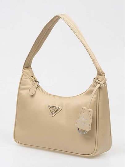 Re-Edition 2000 Re-Nylon Mini Shoulder Bag Desert Beige - PRADA - BALAAN 2