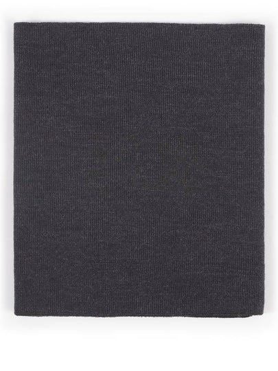 Merino wool neckband muffler dark gray - MAISON MARGIELA - BALAAN 2