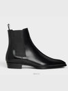 Drugstore Shiny Calfskin Chelsea Boots Black - CELINE - BALAAN 2