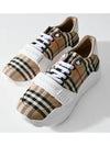 Vintage Check Suede Leather Sneakers Archive Beige - BURBERRY - BALAAN 2