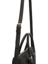 Triangle Logo Saffiano Leather Brief Case Black - PRADA - BALAAN 11