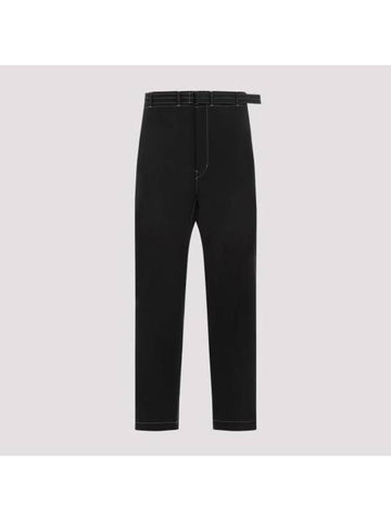 Training Jogger Straight Pants Black - LEMAIRE - BALAAN 1