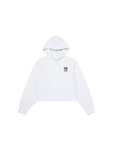 KODAK Apparel rainbow big logo hooded sweatshirt women white MELANGE K4122LHD14WMG - KODO - BALAAN 1