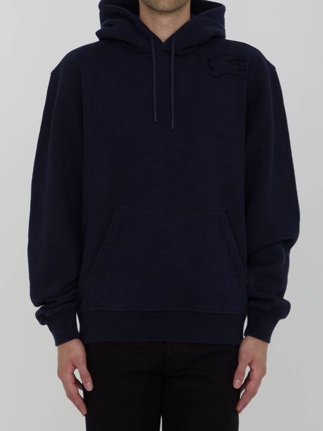 Hoodie With Equestrian Knight Design - BURBERRY - BALAAN 1