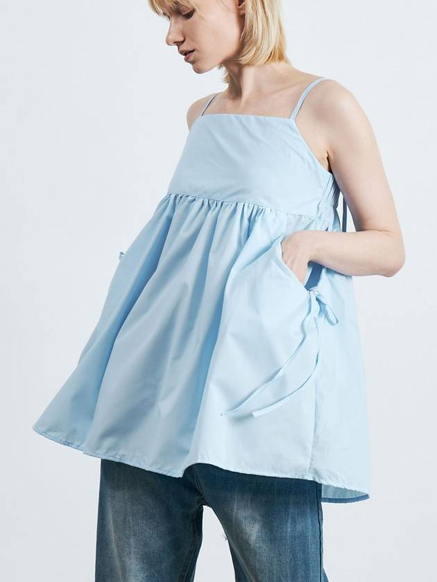 Back Ribbon Sky Sleeveless_Sky Blue - SMITH ARMOR - BALAAN 1