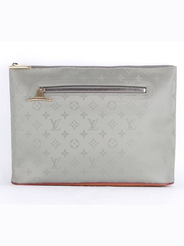 XKim Jones Titanium Cosmos Monogram Clutch - LOUIS VUITTON - BALAAN 1