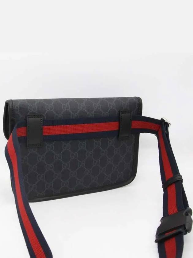 GG Supreme Belt Bag Black - GUCCI - BALAAN 5