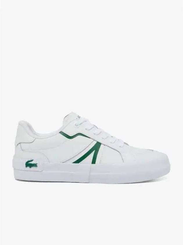 Women s L004 contrast leather sneakers RZ8002W54N 082 Domestic product GQ2N24071289881 - LACOSTE - BALAAN 1