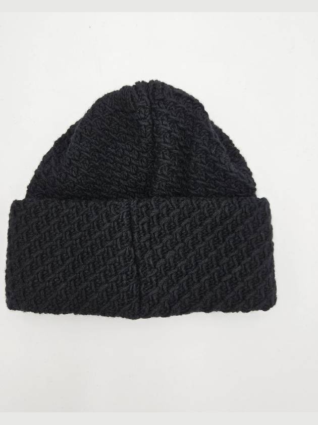 CC logo cashmere beanie black - CHANEL - BALAAN 5