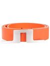 Betsy Leather Belt Tangerine Tango - J.LINDEBERG - BALAAN 2