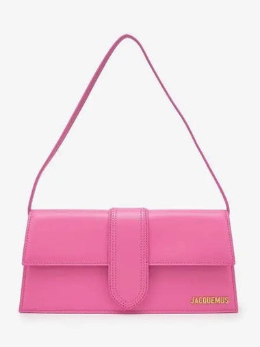 Jacquemus Weekend Le Bambino Long Shoulder Bag Pink 221BA0133060430SS23 - JACQUEMUS - BALAAN 1