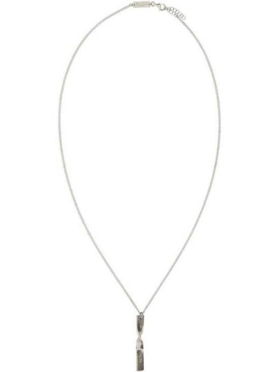 Twist Number Pendant Necklace Silver - MAISON MARGIELA - BALAAN 2