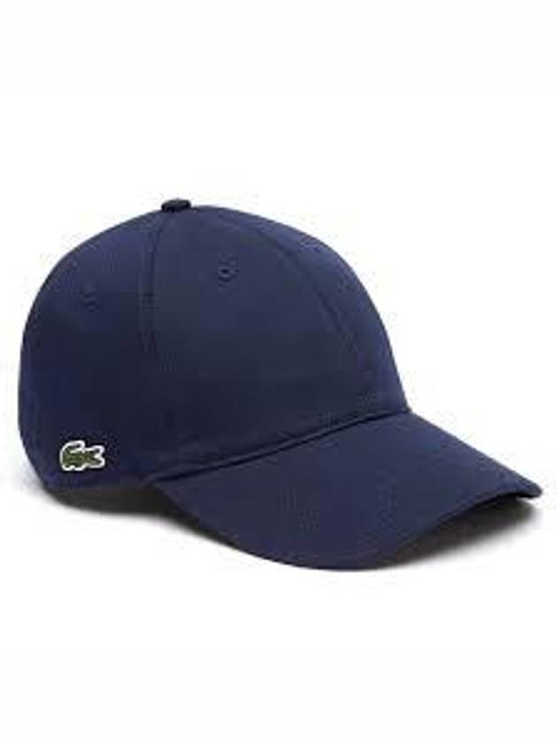 Logo Patch Cotton Ball Cap Navy - LACOSTE - BALAAN 2